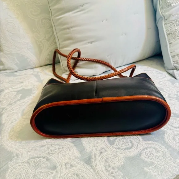 Brighton Black and Brown Tote Bag - Picture 7 of 16